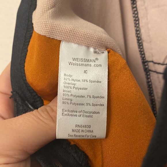 Weissman dance costume Orange sequin fringe flapper Clap Clap D12551 IC 7/8 - Picture 6 of 10